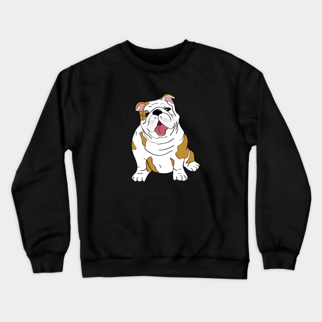 English Bulldog Crewneck Sweatshirt by ACGraphics